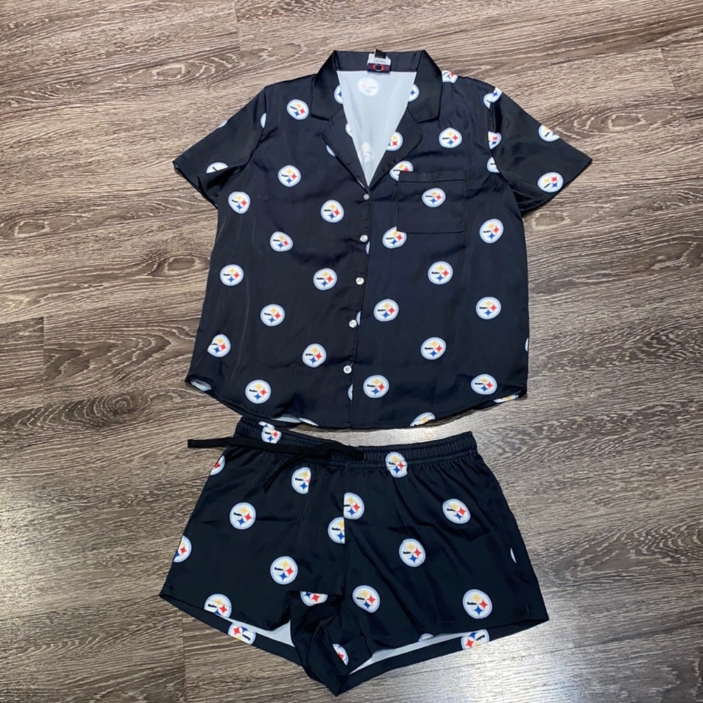 Steelers Silky PJ set